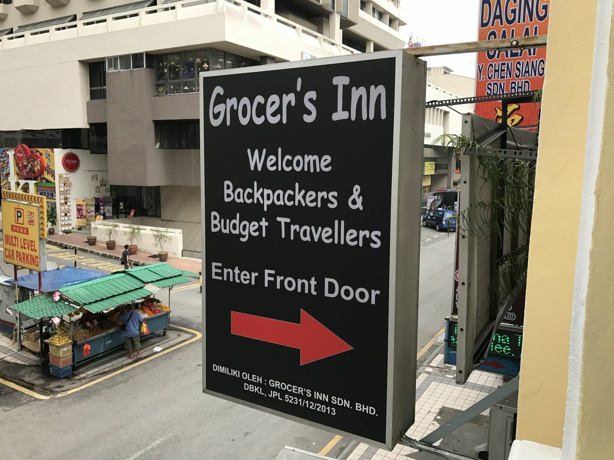Grocer'S Inn Backpackers Guesthouse กัวลาลัมเปอร์ ภายนอก รูปภาพ